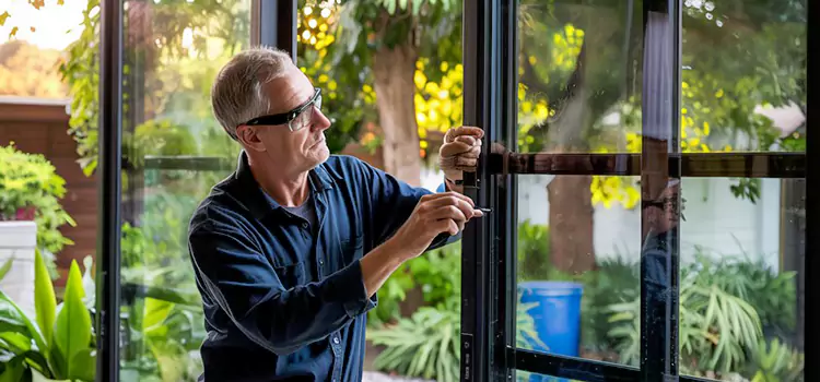 Replacing Sliding Door Lock Temescal Valley