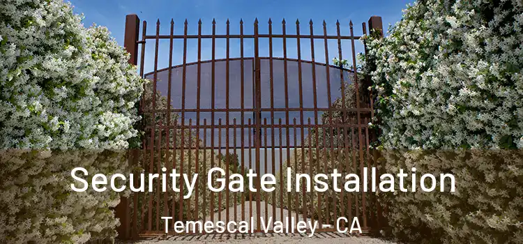 Security Gate Installation Temescal Valley - CA